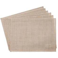 APS 6er Tischset/ Platzset In Beige 45 X 33 Cm