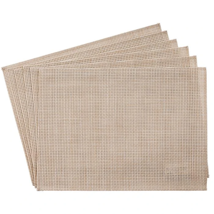 APS 6er Tischset/ Platzset In Beige 45 X 33 Cm