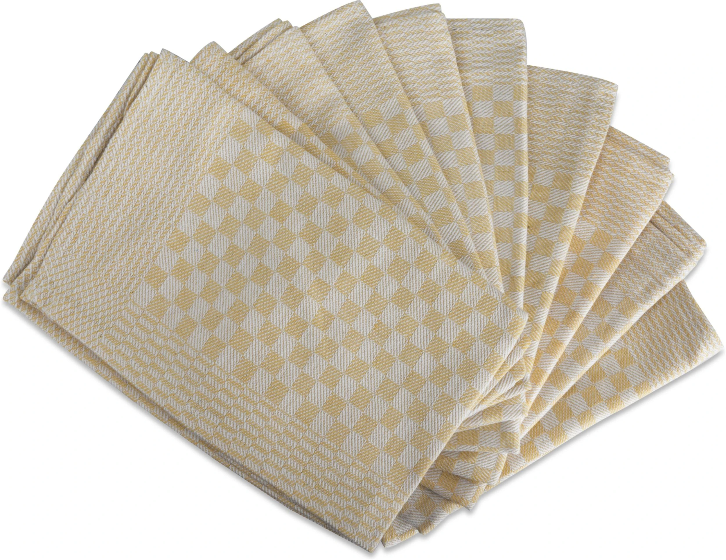 Aspero 10 Geschirrhandtücher Xirus In Gelb