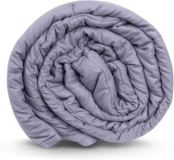 Aspero Gewichtsdecke Mit Glasperlen 7 Kg In Grau