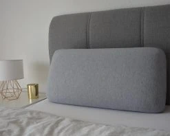 Aspero Höhenverstellbares Nackenstützkissen Mit Bezug In Grau