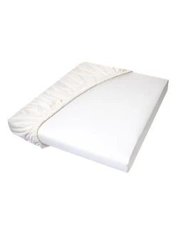 Avance Mikrofaser-Jersey-Spannbettlaken In Weiß