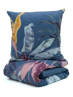 Avance Perkal-Bettwäsche-Set In Dunkelblau