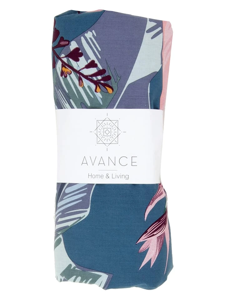 Avance Perkal-Bettwäsche-Set In Dunkelblau – Bild 4