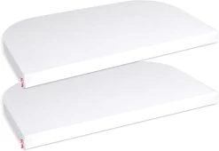 Babybay Spannbettlaken 2er Set Für Alle Modelle Außer Original, Jersey, Weiß