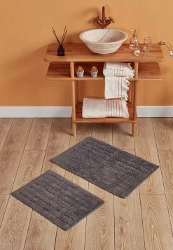 BELLA MAISON Badematte-Set Etna In Anthracite