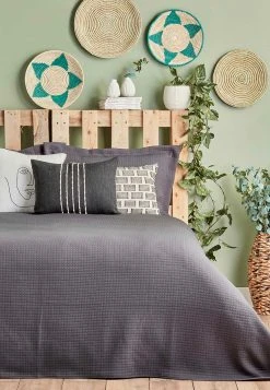 BELLA MAISON Tagesdecke Lois In Anthracite