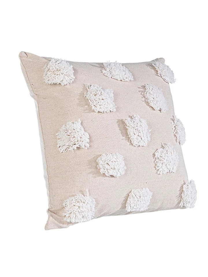 Bizzotto Kissen In Beige/ Weiß - (L)45 X (B)45 Cm