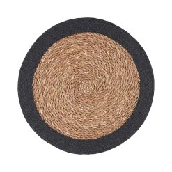 Butlers Tischset Rand 38 Cm SAUVAGE In Schwarz