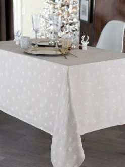 Calitex Tischdecke "Floche" In Creme