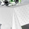 Calitex Tischdecke "Scale" In Weiß