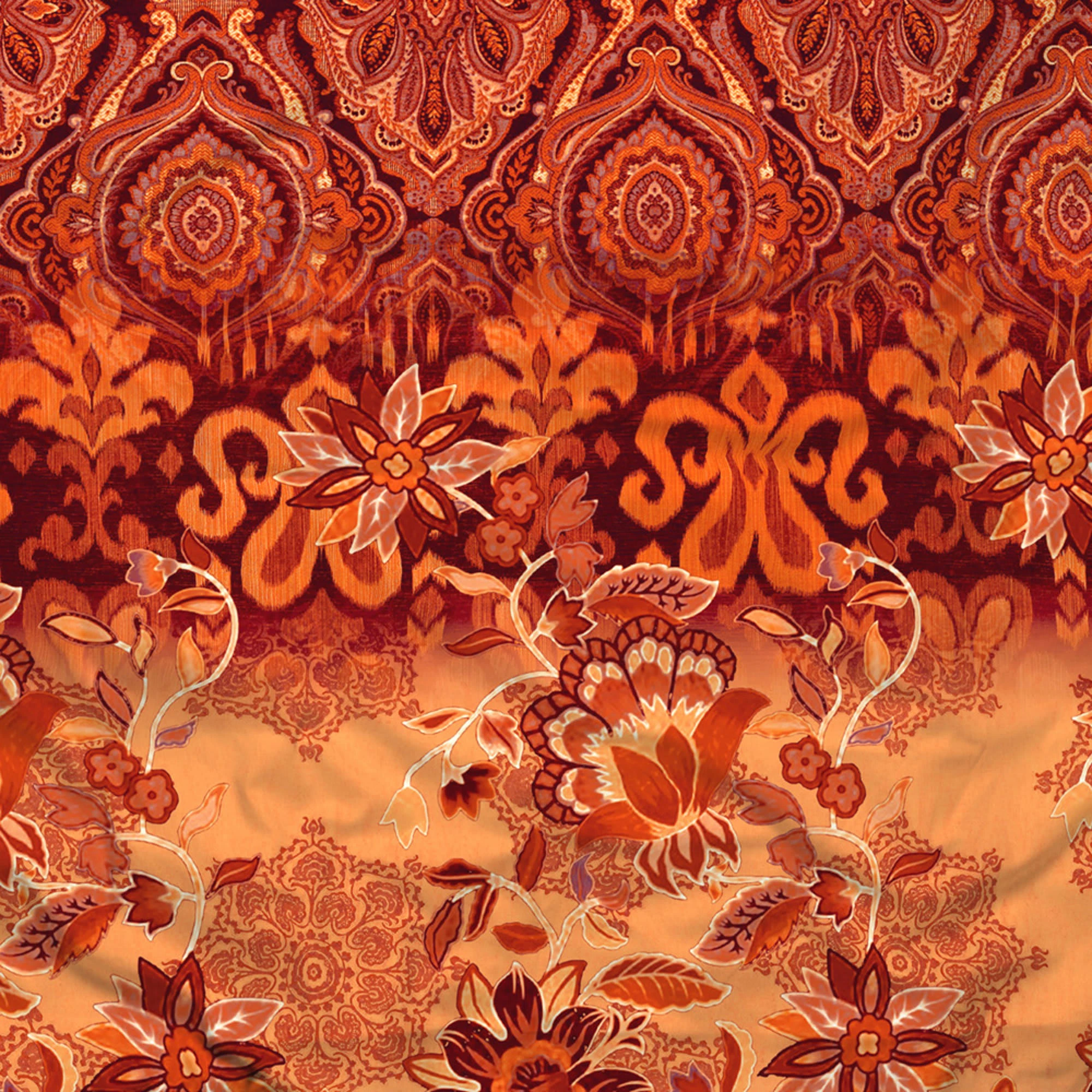 Casatex Bettwäsche In Rubin-orange – Bild 3