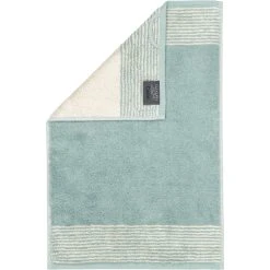 Cawö Handtücher Luxury Home Two-Tone 590 In Salbei - 43