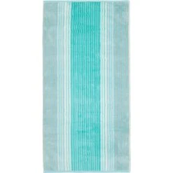 Cawö Handtücher Noblesse Cashmere Streifen 1056 In Mint - 14