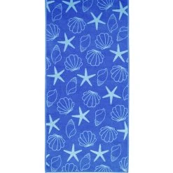 Cawö Strandtücher Beach Muschel 5567 In Blau-türkis - 14