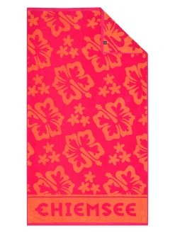 Chiemsee Strandtuch "Honolulu" In Pink/ Orange