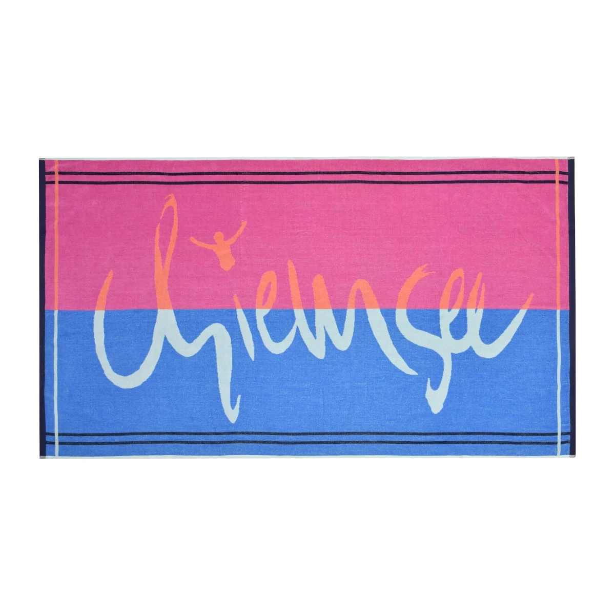 Chiemsee Velours Strandtuch St. Lucia In Lila Und Blau – Bild 2