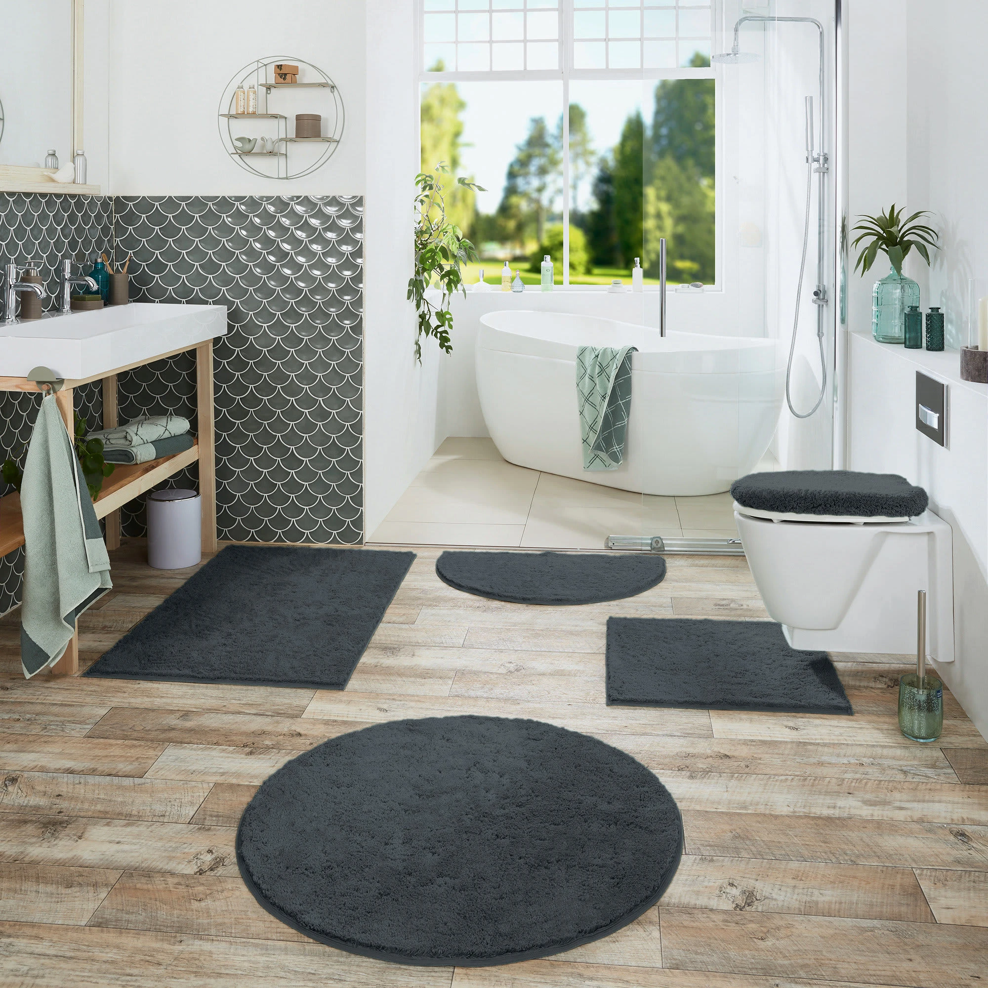 Erwin Müller Badematte In Anthrazit – Bild 2