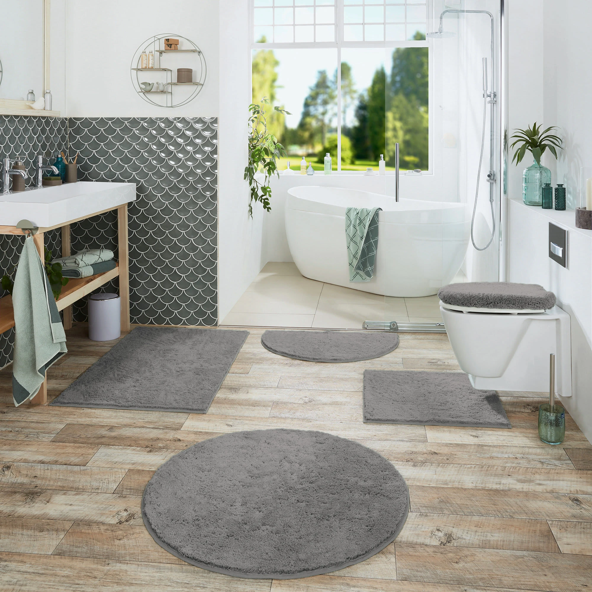 Erwin Müller Badematte In Grau – Bild 2