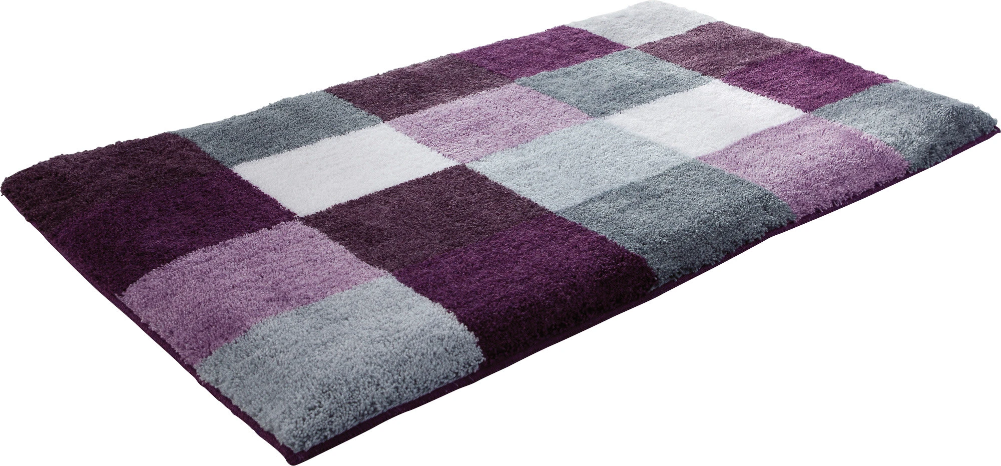 Erwin Müller Badematte Kreta In Aubergine