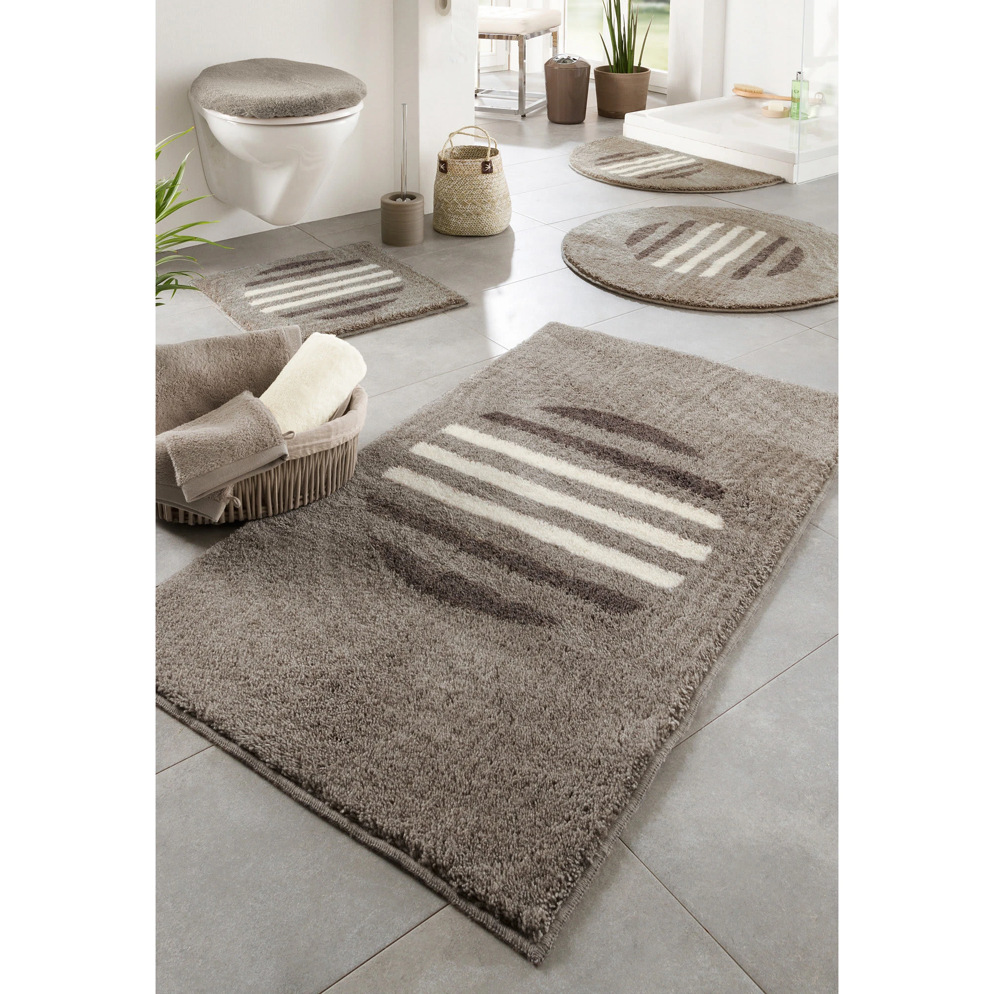 Erwin Müller Badematte Matala In Taupe – Bild 2