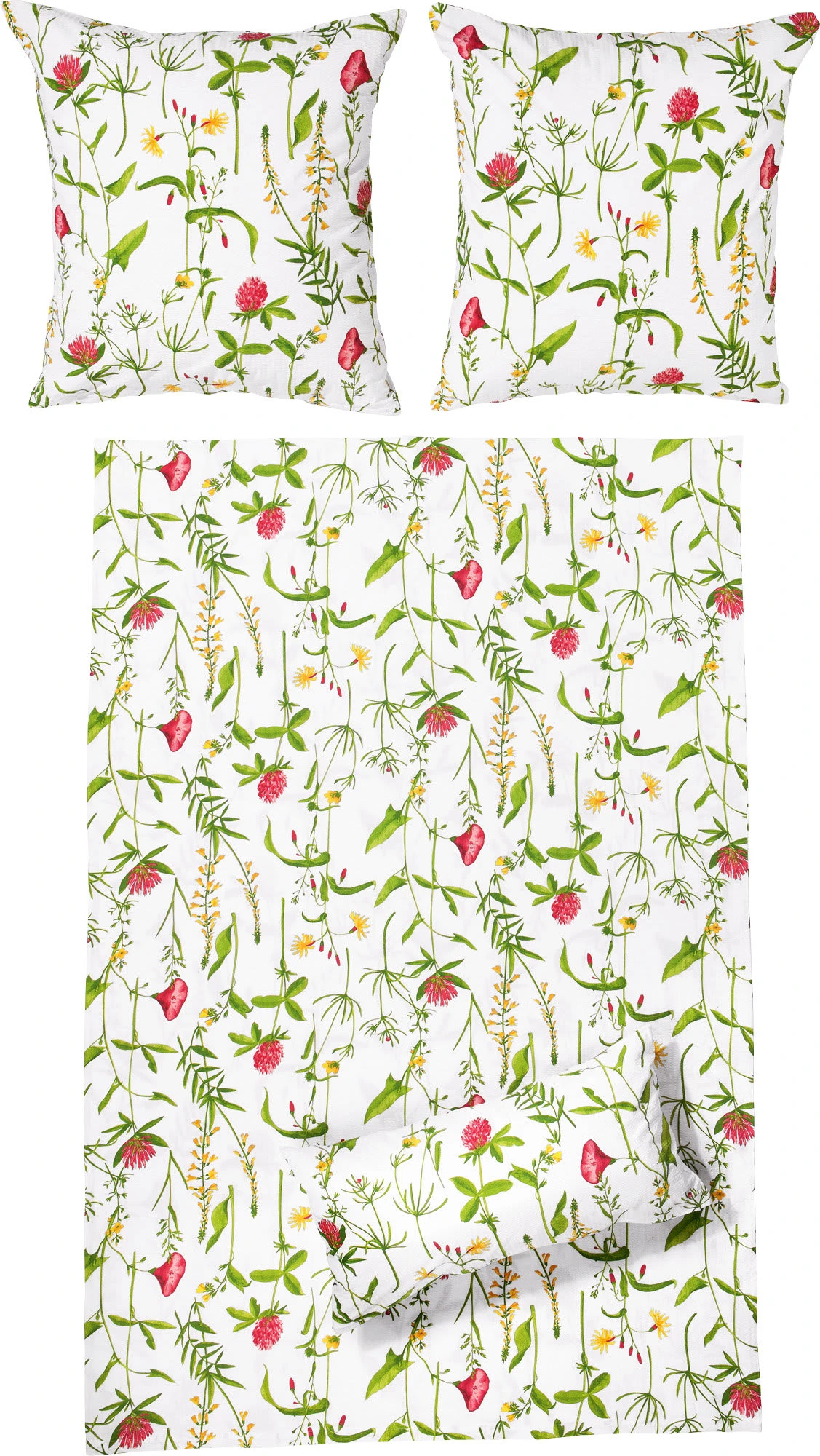 Erwin Müller Bettwäsche In Rot-grün