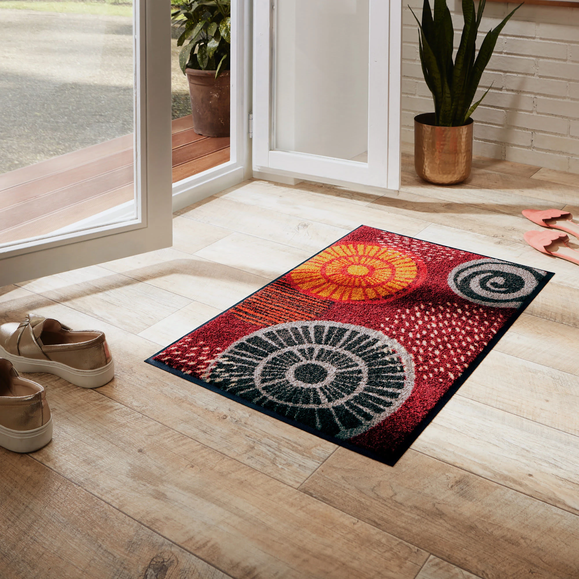 Erwin Müller Fußmatte In Weinrot – Bild 2