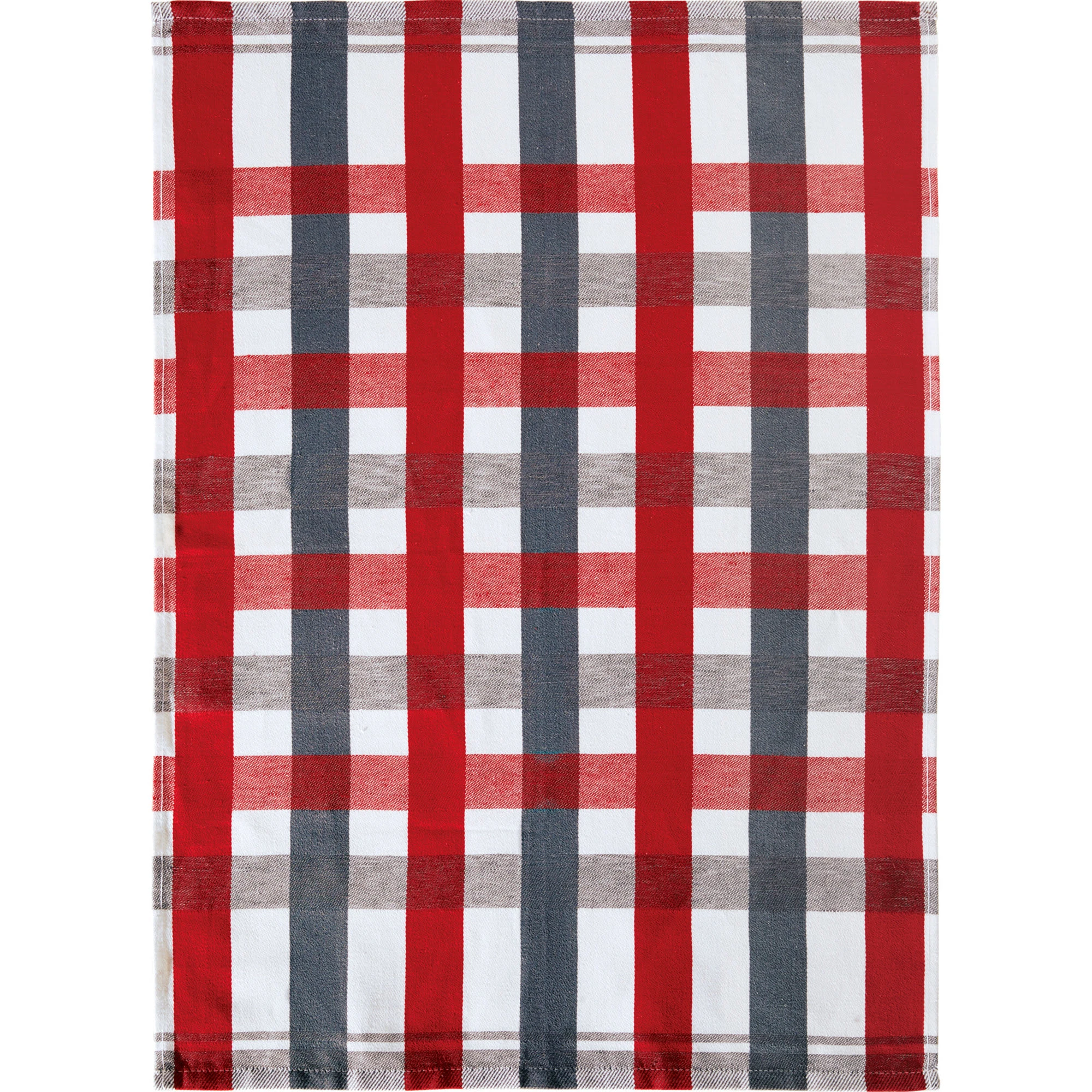Erwin Müller Geschirrtuch 4er-Pack In Rot-grau – Bild 2