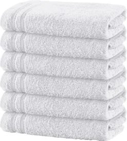 Erwin Müller Handtuch 2-streifig 6er-Pack Heidelberg In Weiß