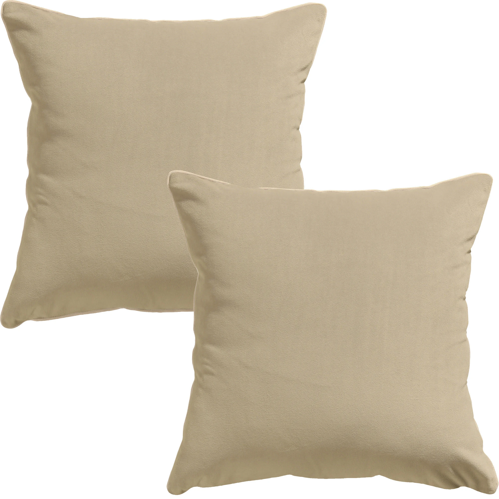 Erwin Müller Kissenhülle 2er-Pack Manchester In Sand