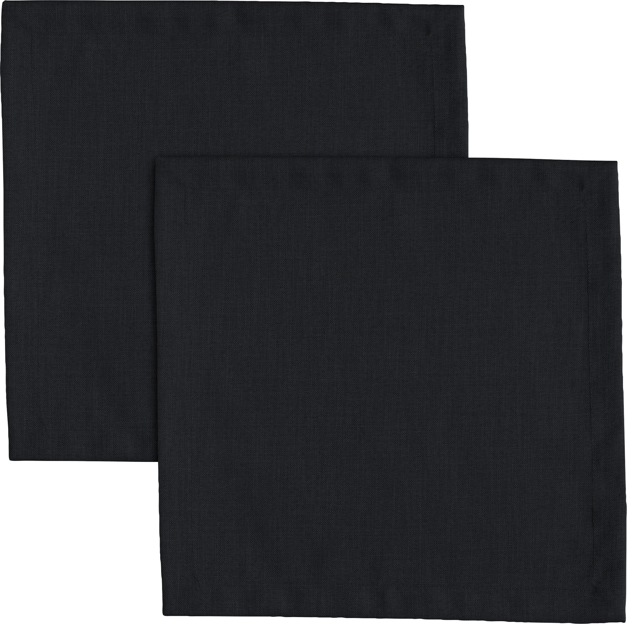 Erwin Müller Serviette 2er-Pack Madrid In Schwarz