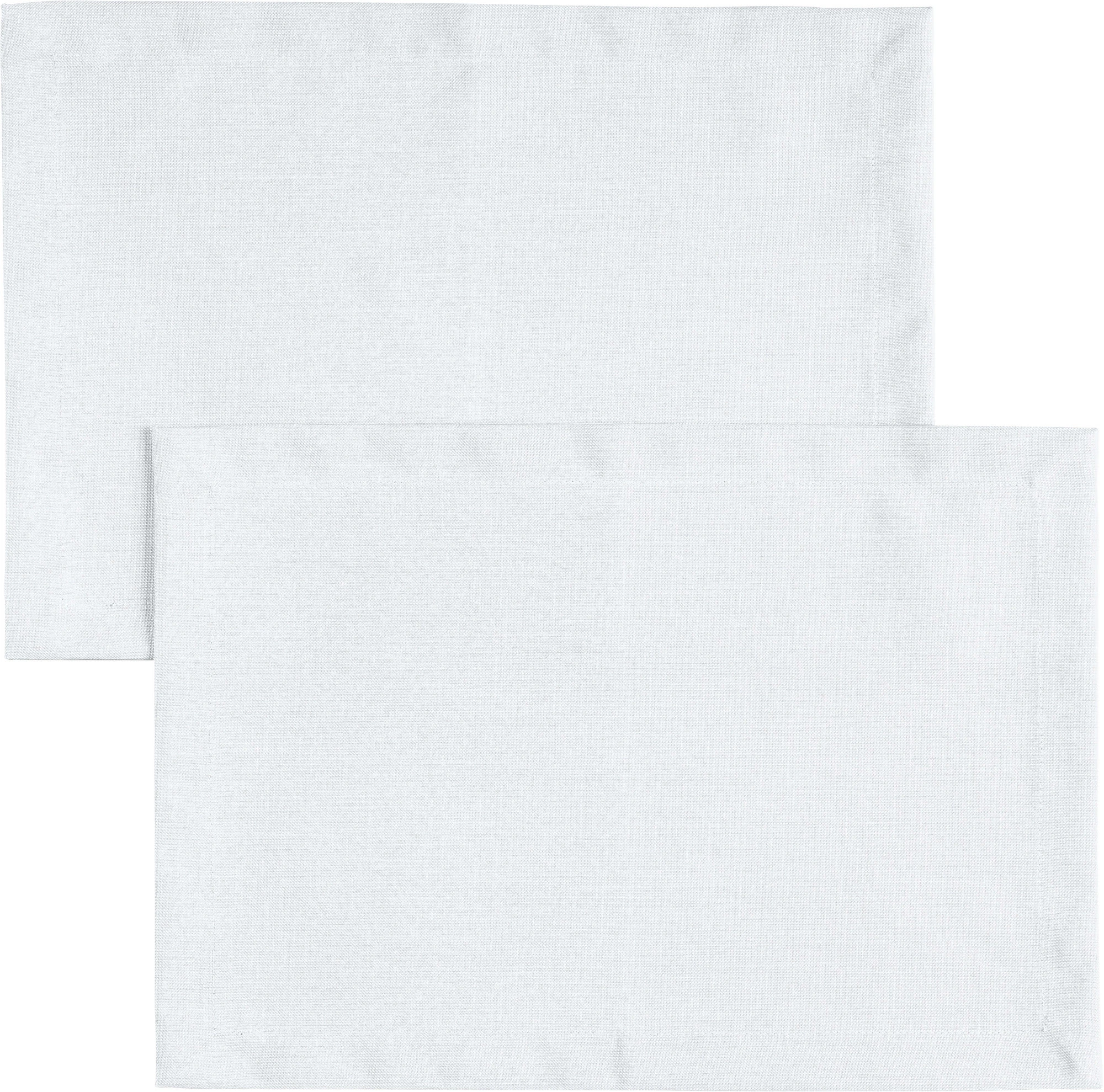 Erwin Müller Tischset 2er-Pack Madrid In Weiß