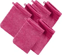 Erwin Müller Waschhandschuh 6er-Pack Heidelberg In Fuchsia