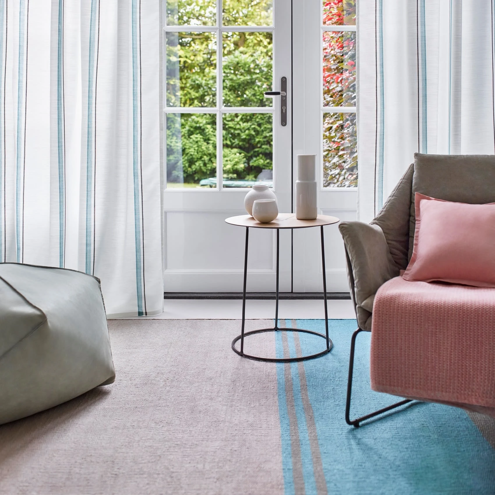 ESPRIT Teppich CAMPS BAY In Grau Hellblau – Bild 4