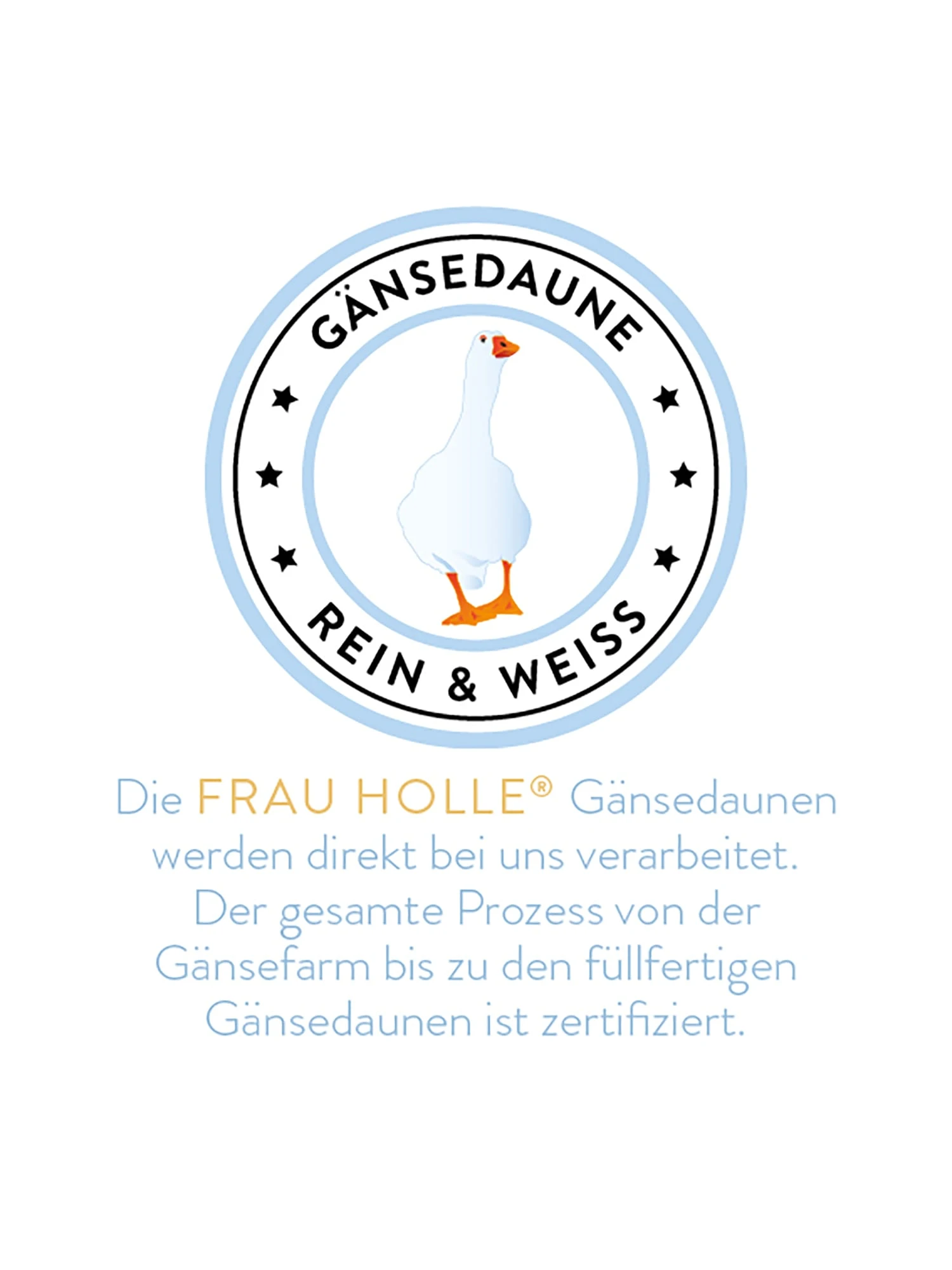 Frau Holle Arosa Sommerbettdecke In Weiß – Bild 3