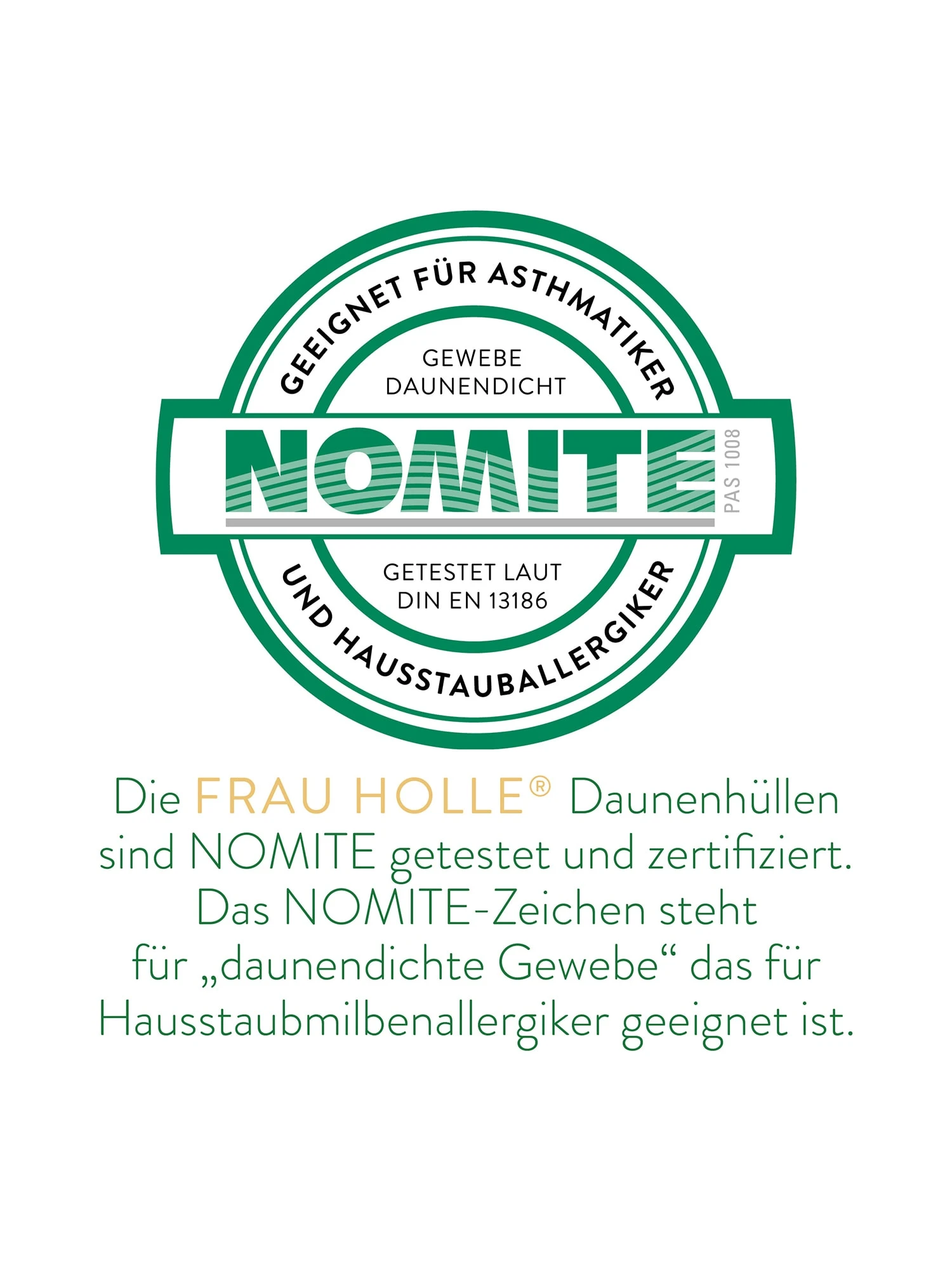 Frau Holle Arosa Sommerbettdecke In Weiß – Bild 7