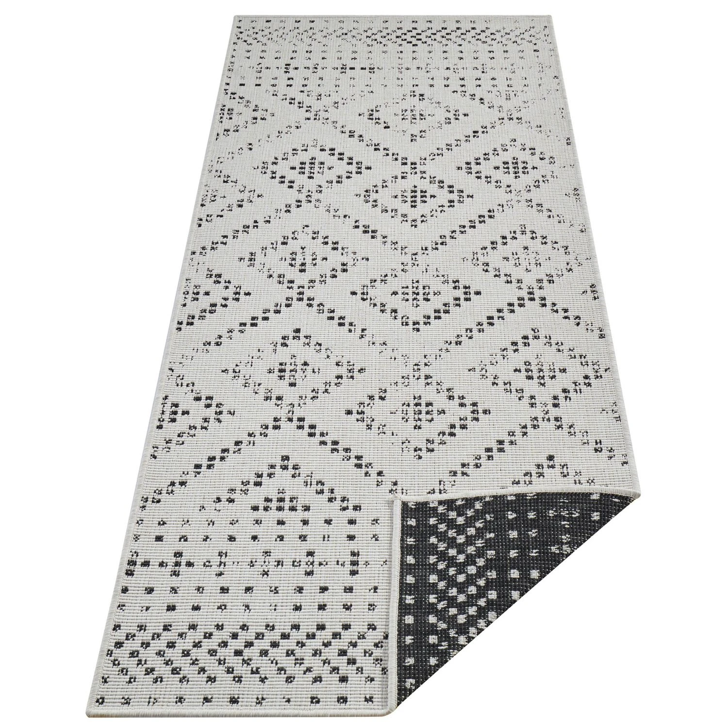 Freundin Home Collection In- & Outdoor Wendeteppich Olympia Schwarz – Bild 10