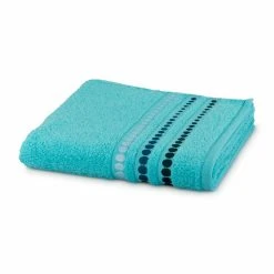 Frottana Duschtuch "Line Points" In Turquoise