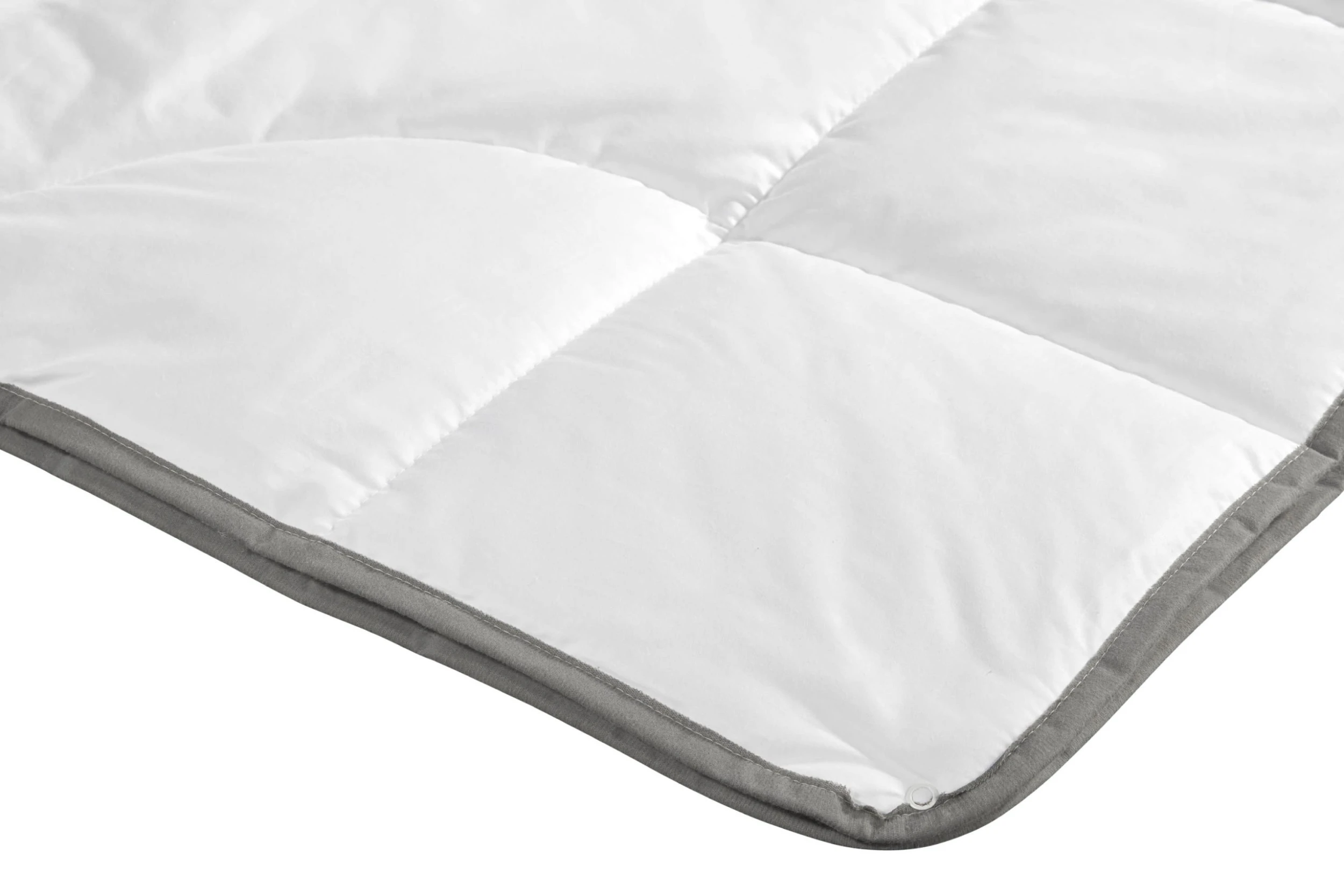 GMD Living 4-Jahreszeiten Perkal Steppdecke MARSEILLE In Farbe Weiß – Bild 5