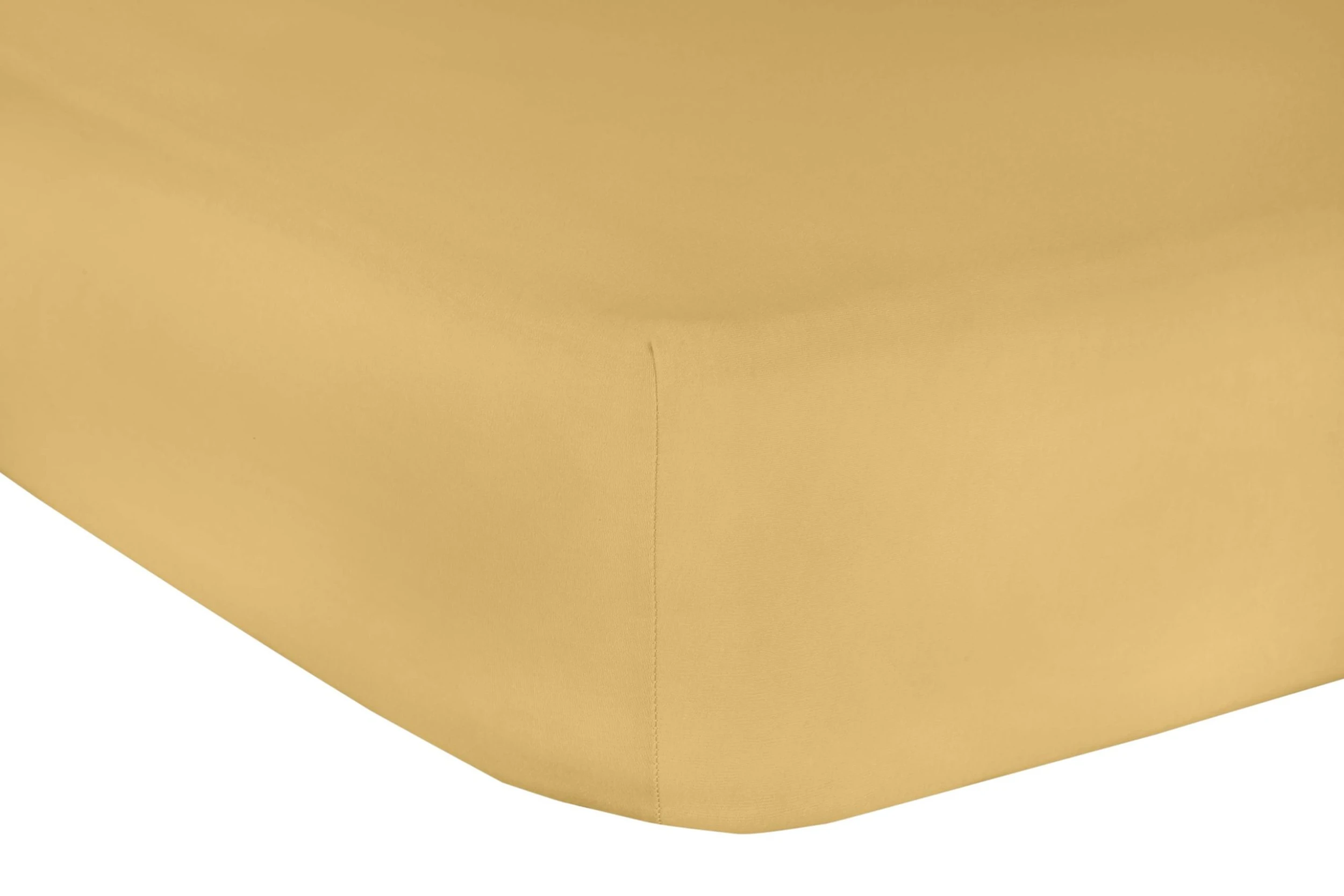 GMD Living Spannbetttuch JERSEY CLASSIC In Bronze – Bild 2