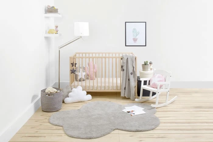 Happy Decor Kids Kissen "Round Star" In Rosa/Weiß - 30x30 Cm – Bild 5