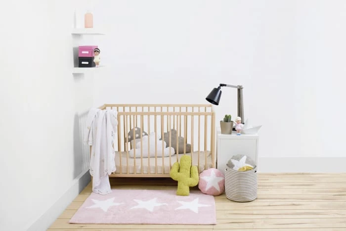 Happy Decor Kids Kissen "Round Star" In Rosa/Weiß - 30x30 Cm – Bild 7