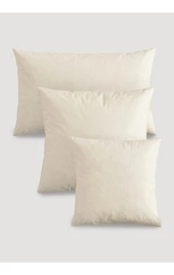 Hessnatur Dekokissen Mit Fairen Federn In Natur