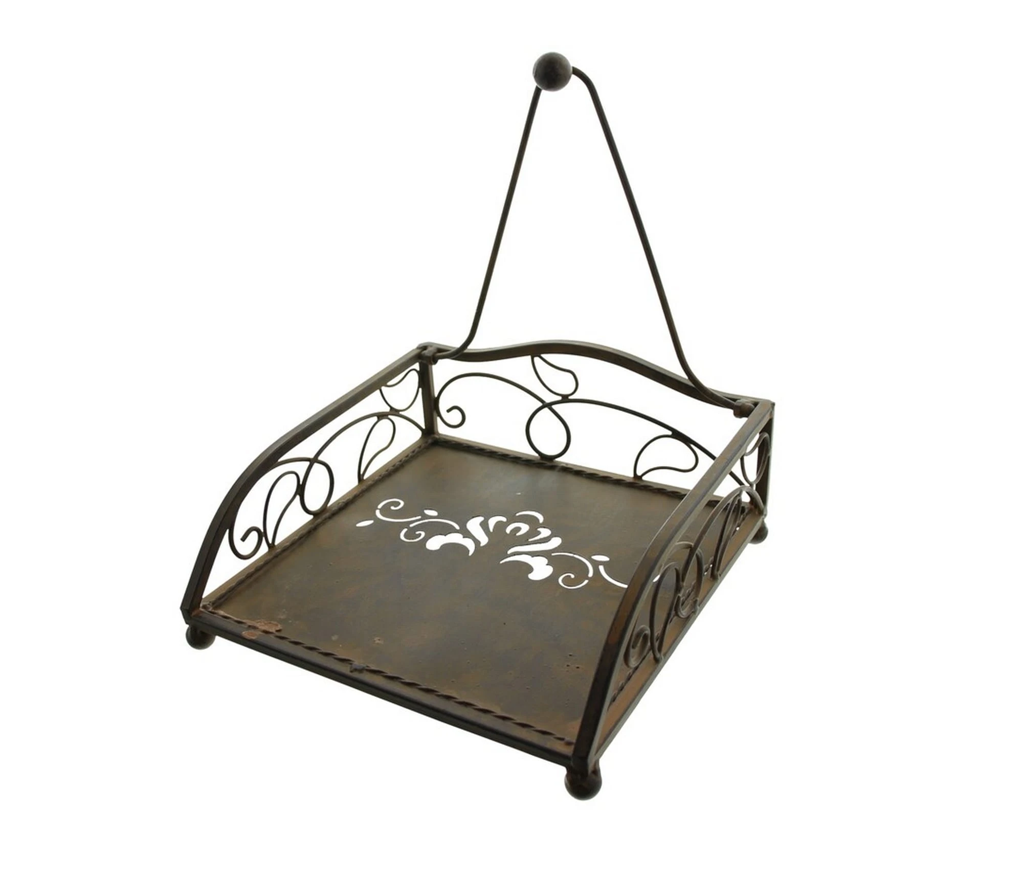 HomeLiving Serviettenhalter "Haute Cuisine" 200x200x90 In Braun – Bild 4