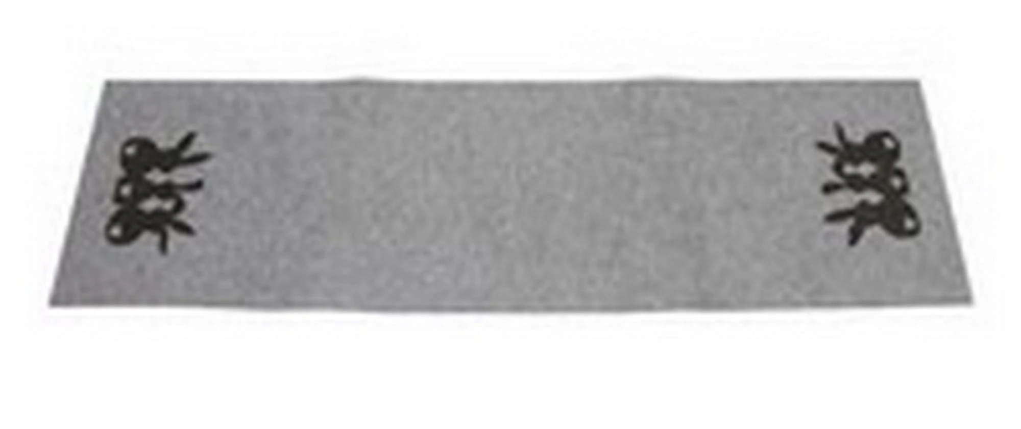 HomeLiving Spar-Set 2x Tischläufer "Hasentrio", 40 X 140 Cm In Grau