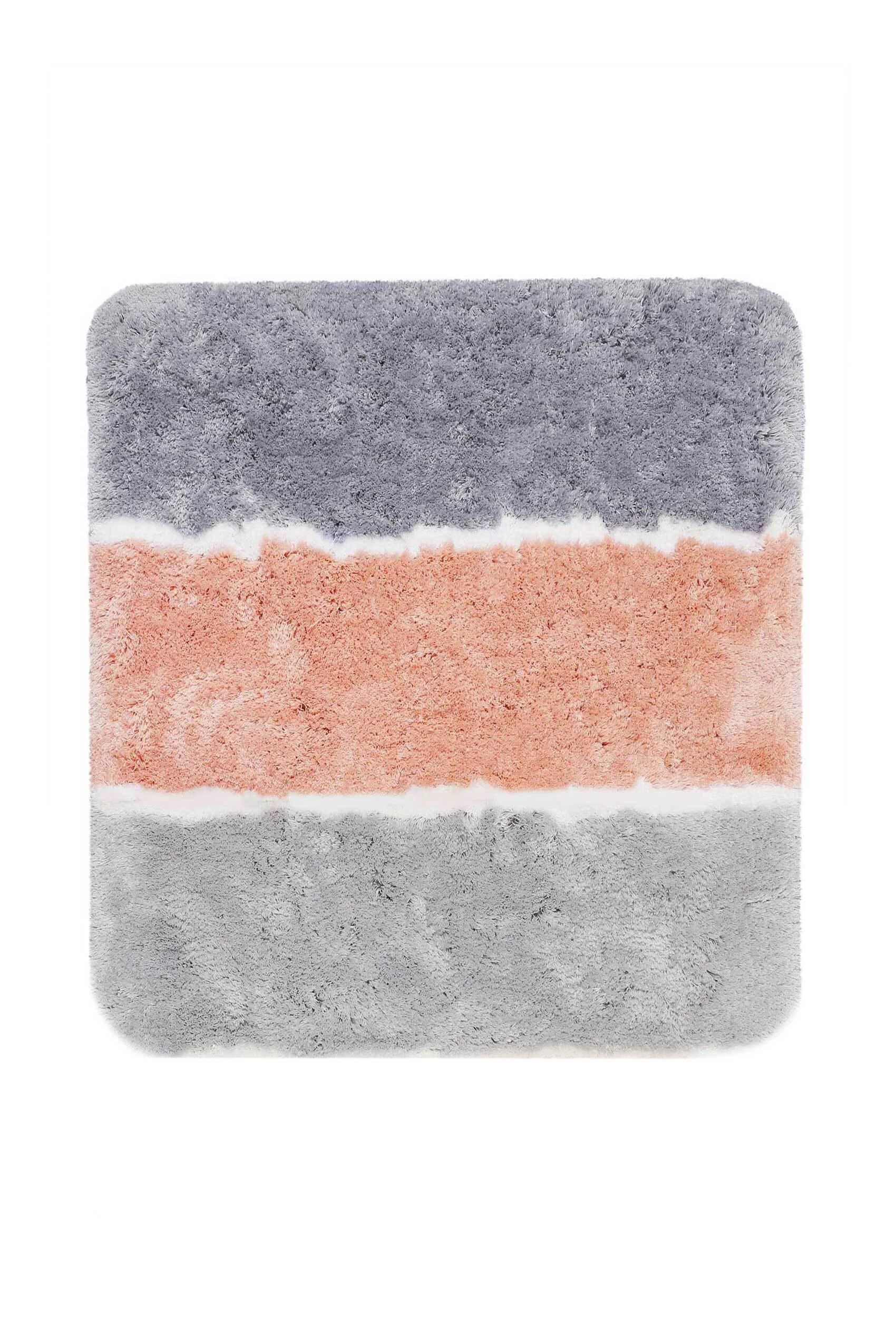 Homie Living Badteppich Rio Marina In Lachs Braun Grau – Bild 6