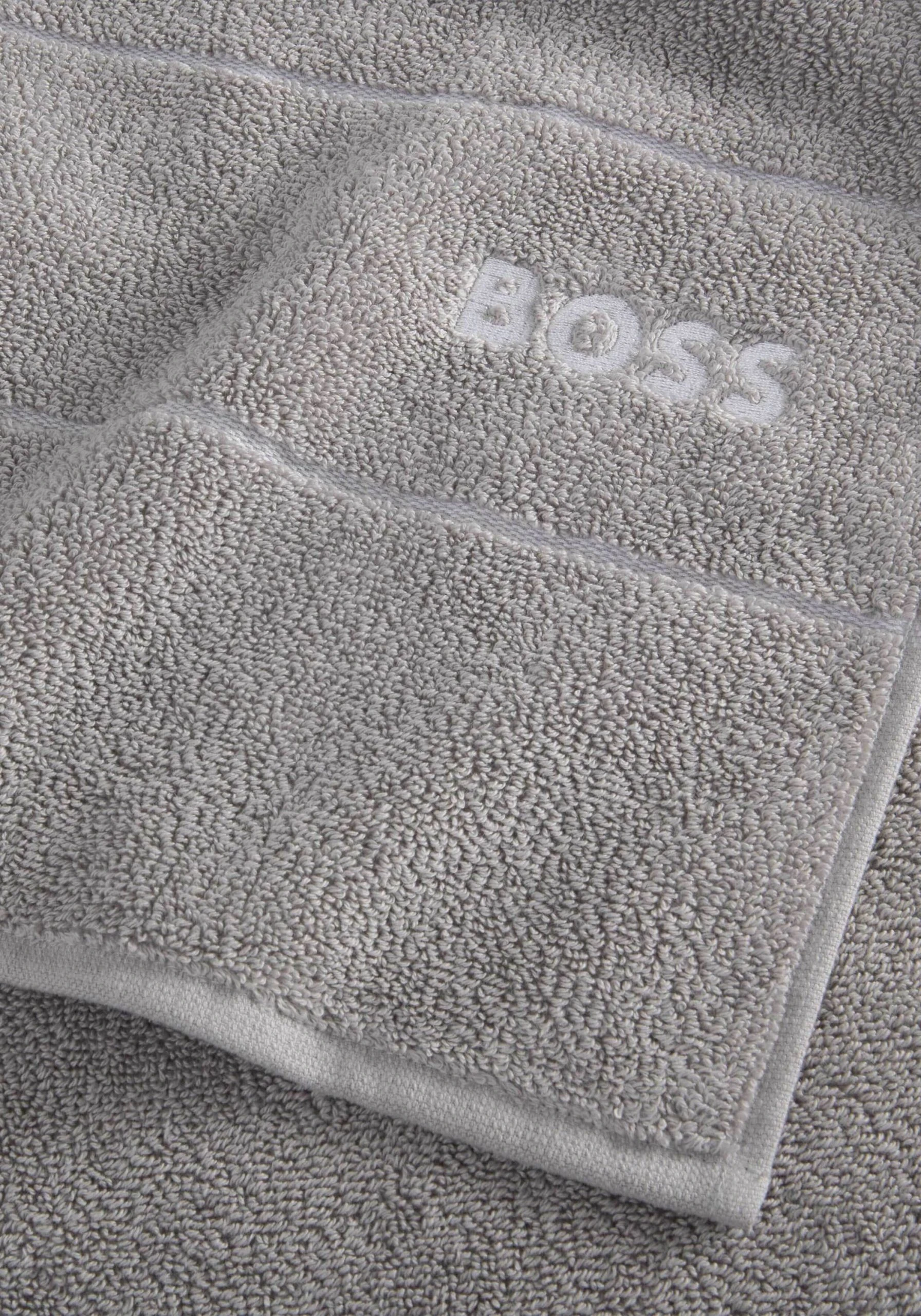 HUGO BOSS Home Duschtuch PLAIN In CONCREN – Bild 2