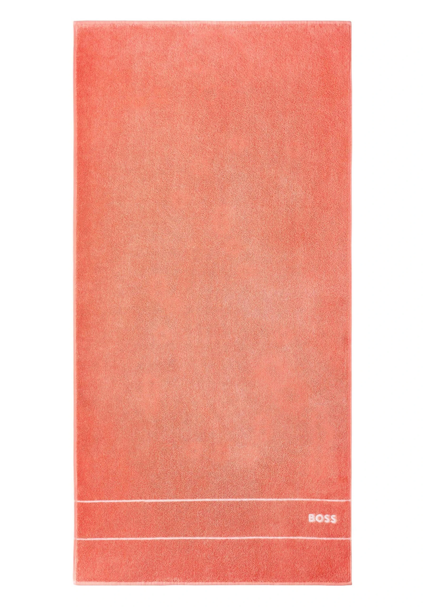 HUGO BOSS Home Duschtuch PLAIN In SORBETN