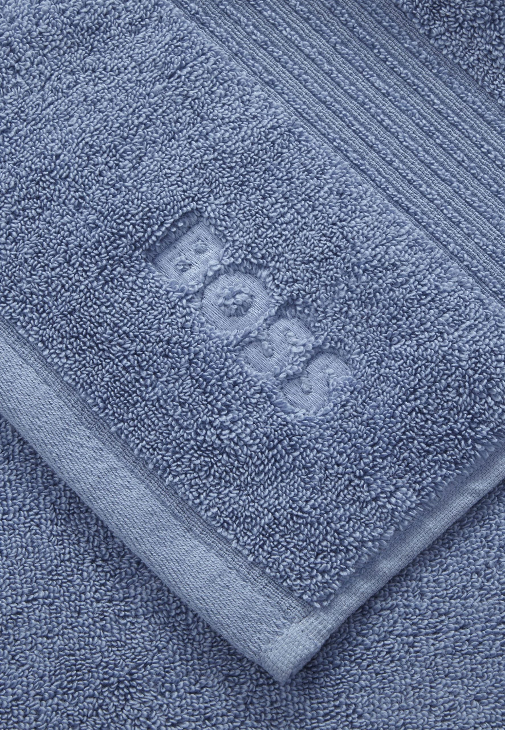 HUGO BOSS Home Gästehandtuch -Set LOFT (2tlg) In BLAU – Bild 3