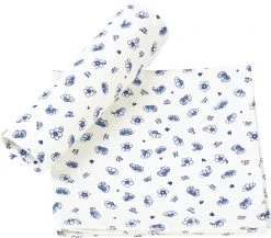 IHR Ideal Home Range GmbH Serviette (Textil) "LAURA " In Blau 40X40 Cm